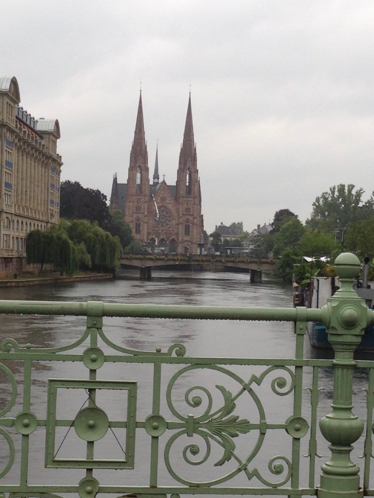 Lean out the window and take the pic!